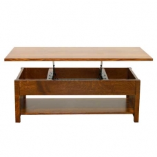 Lift  Coffee Tables on Clearly Amish American Mission Lift Top Coffee Table  2550
