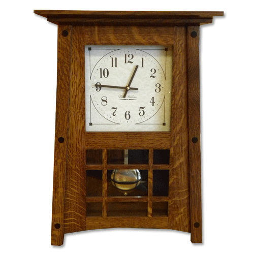 Wood Work Mission Mantel Clock Plans PDF Plans