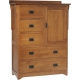American Mission Gentlemans Door Chest