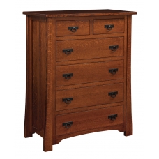 Crofter Mission Six-Drawer Chest
