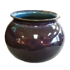 Mission Revival Purple Vase